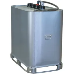 DEPÓSITO GASÓLEO GALVANIZADA 700L DUPLA PAREDE PRÉ-EQUIPADA SCHUTZ