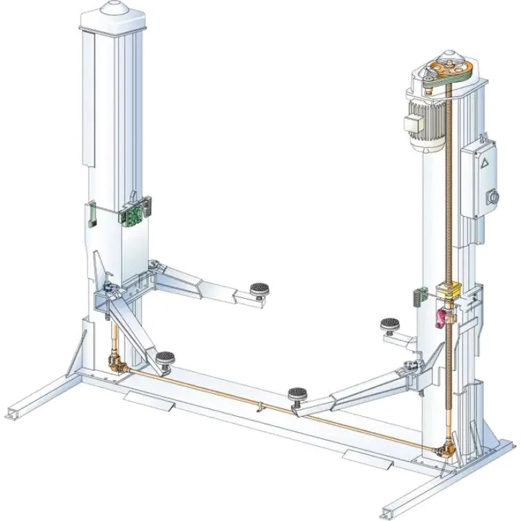 ELEVADOR ELETROMECÂNICO DE 2 COLUNAS 2.65M-3200KG RAVIOL
