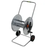 ENROLADOR DE MANGUEIRA AÇO ZINCADO COM RODAS 50M -AGR-AGRATI