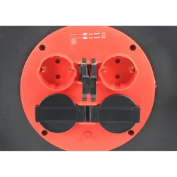 Extensão Elétrica com Enrolador Plástico MADER 50m 3Gx1.5mm² IP44