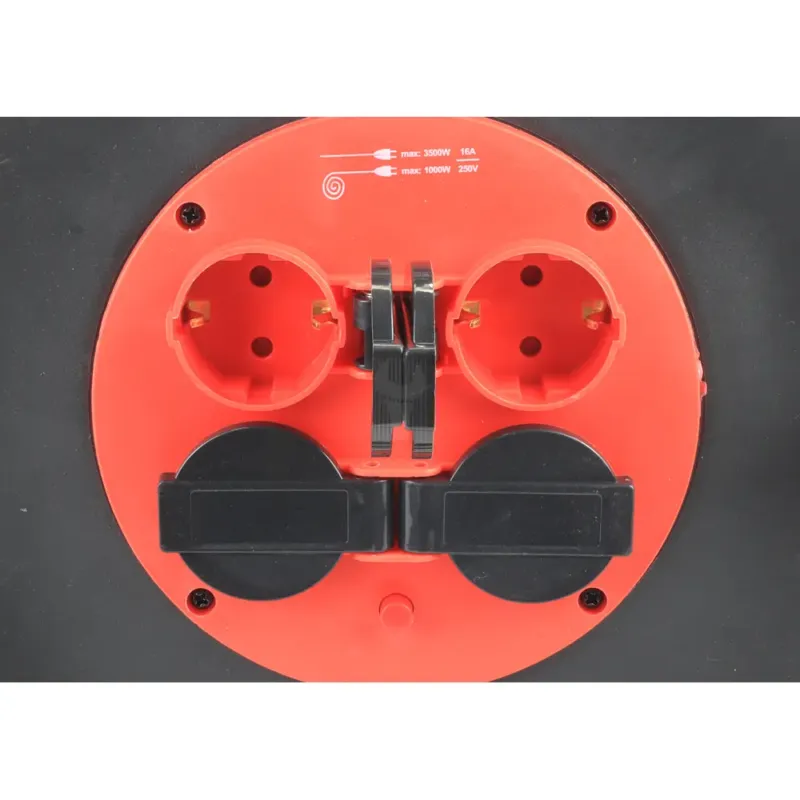 EXTENSÃO ELÉTRICA ENROLADOR PLÁSTICO 50M MADER