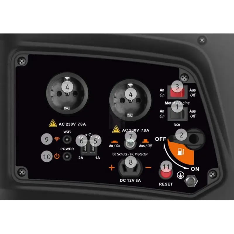 INVERSOR-GERADOR ENERGIA 2.1KW UNICRAFT