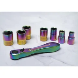 Jogo de Chaves Caixa 23 peças KING TONY 1/4" 6-13mm