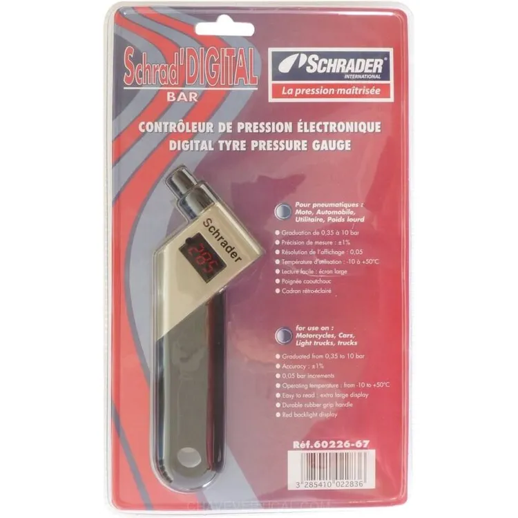 MANÓMETRO DIGITAL 10 BAR SCHRADER PACIFIC