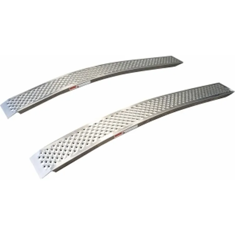 RAMPAS ALUMÍNIO INCURVADAS 2000MM 400KG DRAKKAR RAMPAS ALUMÍNIO INCURVADAS 2000MM 400KG DRAKKAR