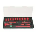 SET 16 PEÇAS 3/8” COM ROQUETE ISOLADO A 1 000V JONNESWAY