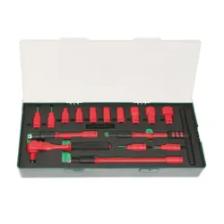SET 16 PEÇAS 3/8” COM ROQUETE ISOLADO A 1 000V JONNESWAY