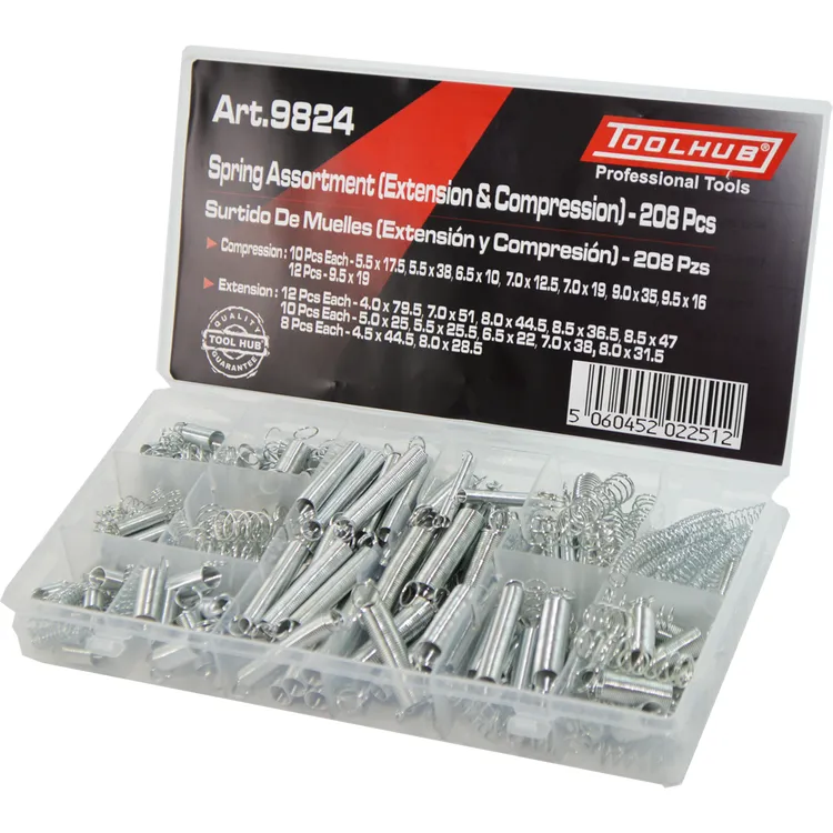 SORTIDO DE MOLAS (EXTENSÃO E COMPRESSÃO) TOOLHUB SORTIDO DE MOLAS (EXTENSÃO E COMPRESSÃO) TOOLHUB