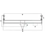 BALANCIM AJUSTÁVEL 5T 3900–4000 MM JAGUAR