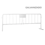 BARREIRA DE SEGURANÇA DE 1 BASE 2500MM GALVANIZADA SIRL