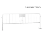 BARREIRA DE SEGURANÇA DE 1 BASE 2500MM GALVANIZADA SIRL
