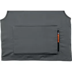 COLETE DE TRABALHO MACH 2 CINZENTO/LARANJA