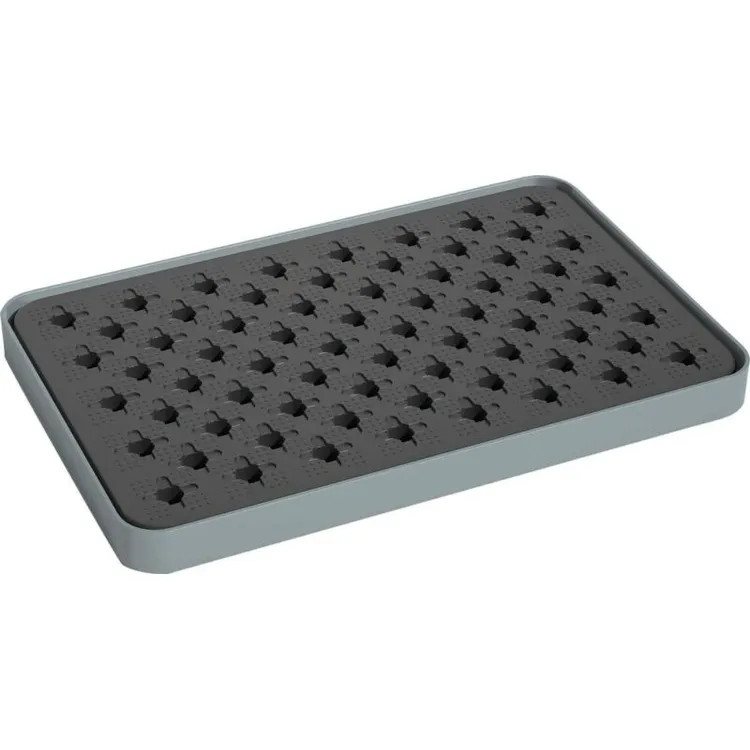 DEPÓSITO RETENÇÃO 8L PE ULTRABAIXO C/ GRELHA DRAKKAR