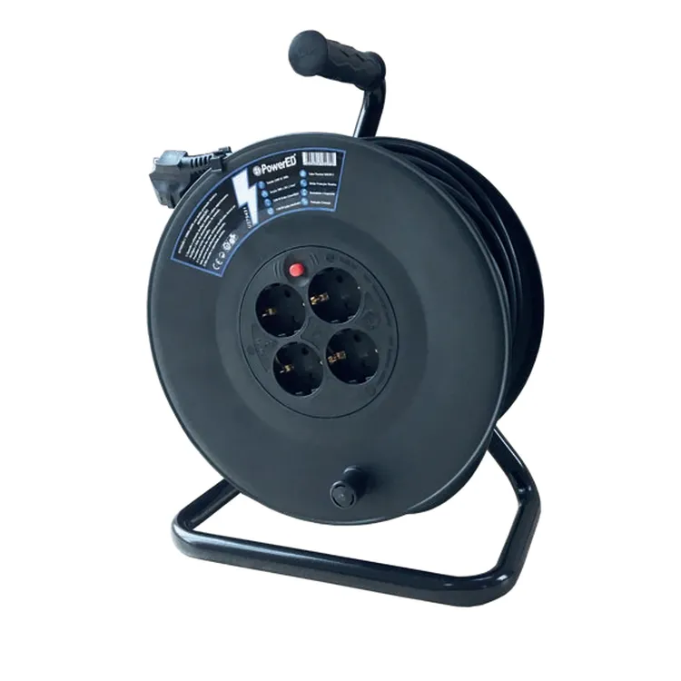 EXTENSAO ELEC C/ ENROLADOR 1.5MM2 - 50M POWERED EXTENSAO ELEC C/ ENROLADOR 1.5MM2 - 50M POWERED