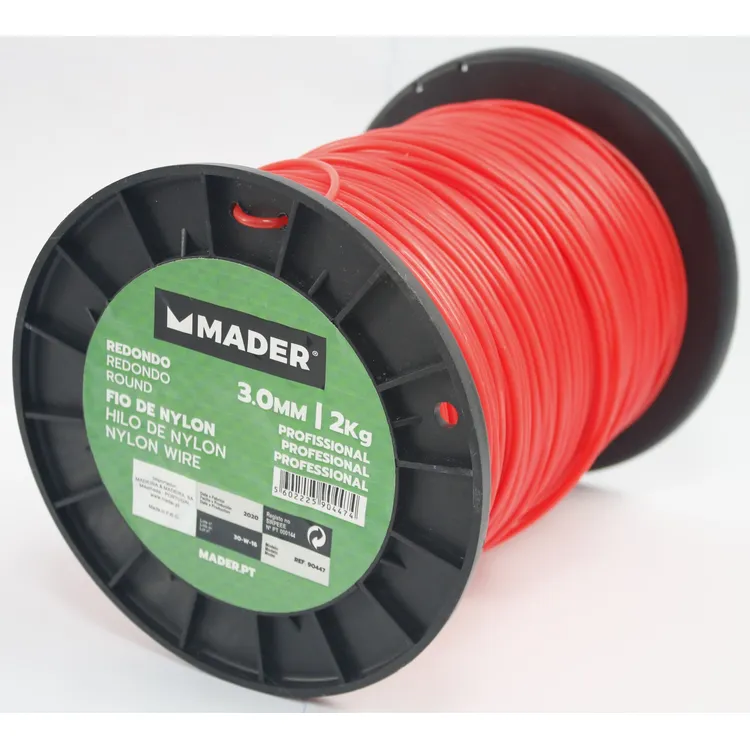 FIO NYLON REDONDO TOP 3MMX2KG MADER FIO NYLON REDONDO TOP 3MMX2KG MADER