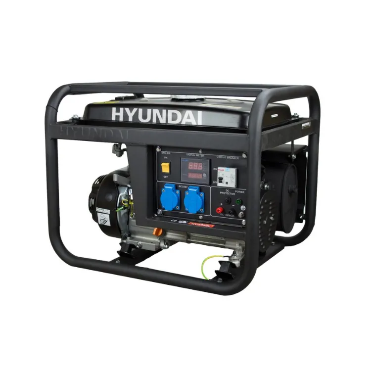 GERADOR GASOLINA 3,3KW MONOFÁSICO HYUNDAI