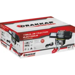 GUINCHO ELÉTRICO 12V 1800KG DRAKKAR