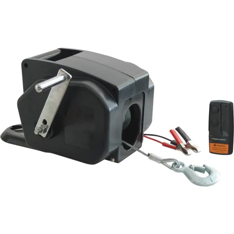 GUINCHO ELÉTRICO 12V 500KG C/ TELECOMANDO SEM FIOS DRAKKAR