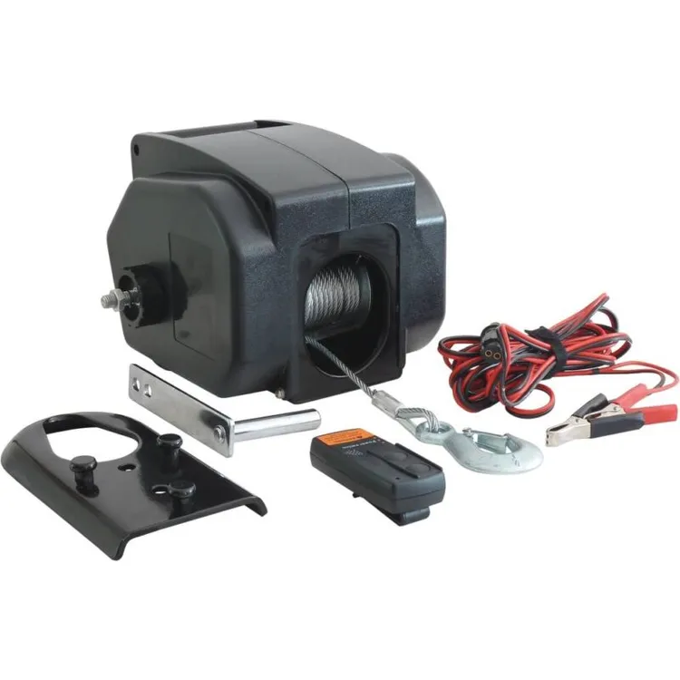 GUINCHO ELÉTRICO 12V 500KG C/ TELECOMANDO SEM FIOS DRAKKAR