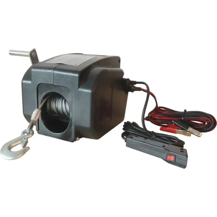 GUINCHO ELÉTRICO 12V 500KG DRAKKAR