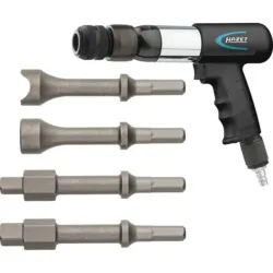MARTELO CINZEL PNEUMÁTICO KIT 5 PEÇAS HAZET
