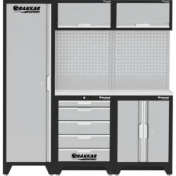 MOBILIÁRIO DE OFICINA 3 ELEMENTOS INOX DRAKKAR