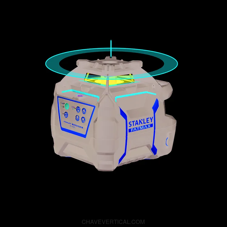 NÍVEL LASER ROTATIVO VERMELHO RL600L STANLEY
