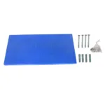 PAINEL DE PAREDE PERFUR. SIMONWORK 1200X600 AZUL+8 GANCHOS