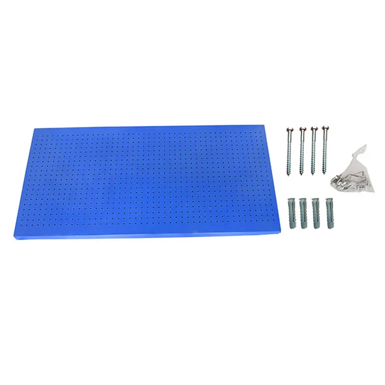 PAINEL DE PAREDE PERFUR. SIMONWORK 1200X600 AZUL+8 GANCHOS