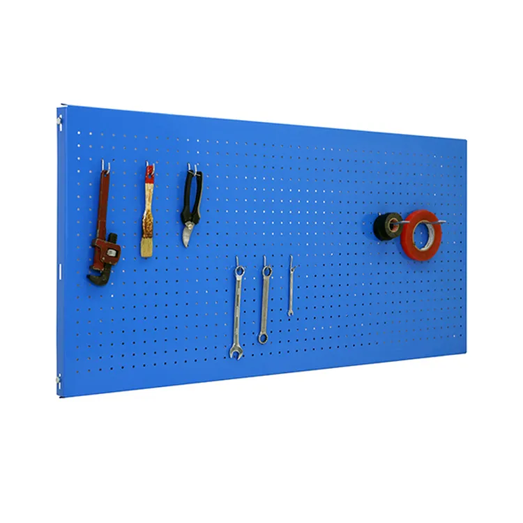 PAINEL DE PAREDE PERFUR. SIMONWORK 1200X600 AZUL+8 GANCHOS