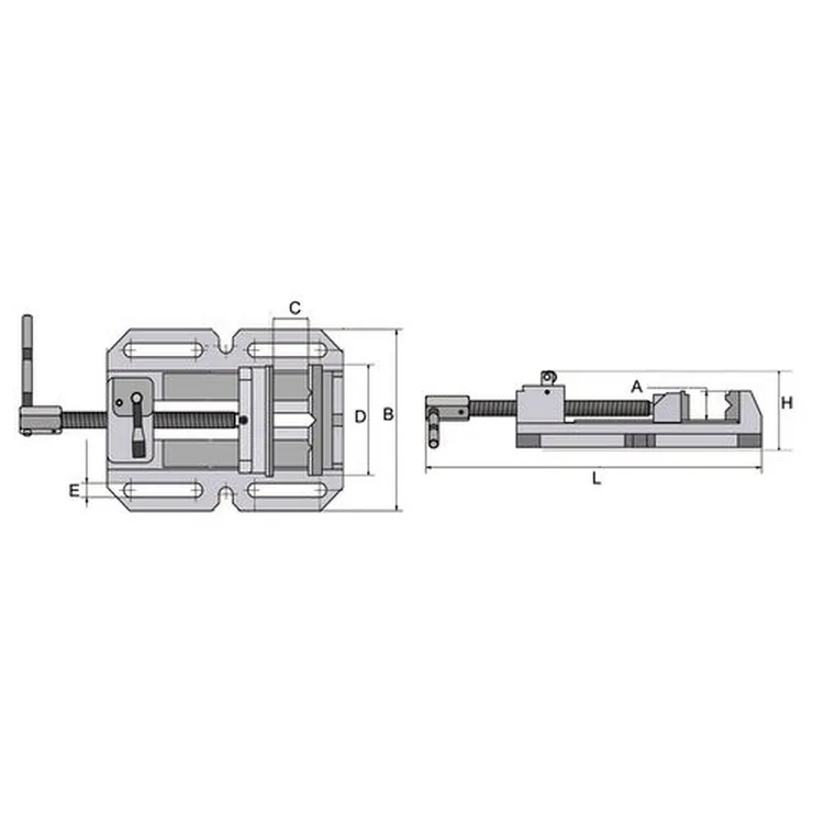PRENSA BSI-Q 200 C/ APERTO RAPIDO OPTIMUM