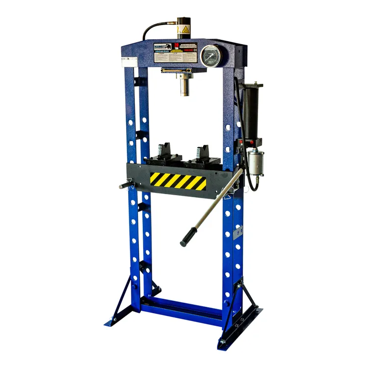 PRENSA HIDRÁULICA C/ BOMBA LAT. E MANÓMETRO 20TON VKP PRENSA HIDRÁULICA C/ BOMBA LAT. E MANÓMETRO 20TON VKP