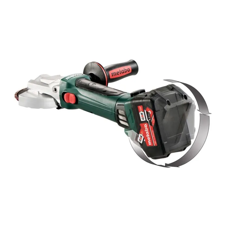 REBARBADORA ANGULAR CABEÇA PLANA SEM FIO WF 18 LTX 125 METABO
