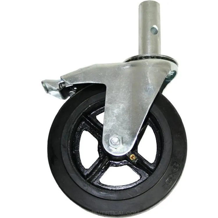 RODIZIO GIRATÓRIO - 200MM C/TRAVÃO MADER