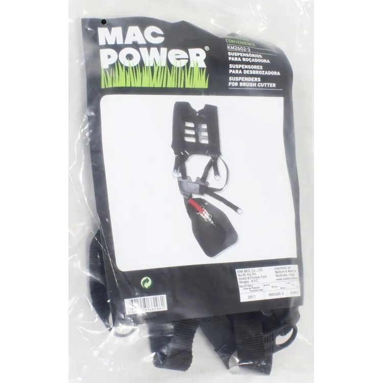 SUSPENSÓRIO PARA ROÇADORA CONFORTO - MAC POWER