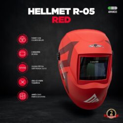 Máscara de Soldadura SOLTER HELLMET R-05 RED