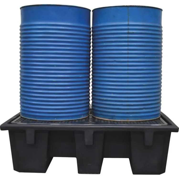 BACIA RETENÇÃO 240L 2 TAMBOR DRAKKAR