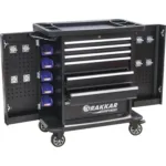 CARRO FERRAMENTAS 7 GAVETAS 2 PORTAS DRAKKAR