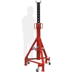 CAVALETE COM PINO 12T SOBRE RODAS 1295/1905MM DRAKKAR