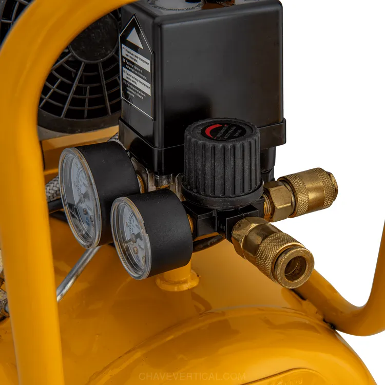 COMPRESSOR SEM ÓLEO SILENCIOSO 24LT 8 BAR 1.0HP VITO