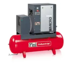 COMPRESSORES DE PARAFUSO MICRO C/ SECADOR INTEGRADO 4.0-10-200 FINI