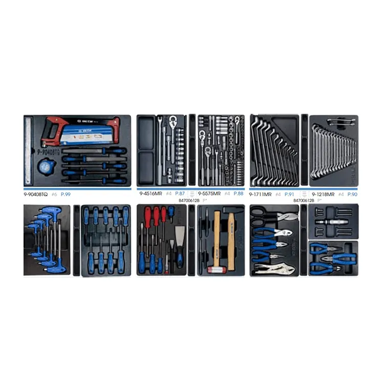 CONJUNTO DE FERRAMENTA COM 197 PEÇAS KING TONY