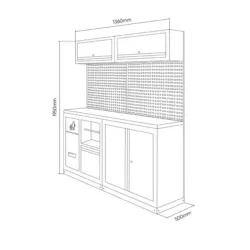 CONJUNTO MODULAR 12PCS SERIE527 EXTENSÃO JBM