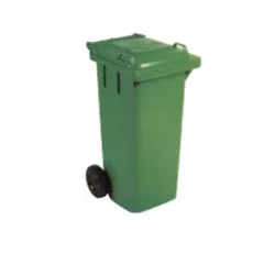 CONTENTOR LIXO VERDE 80 LT ND