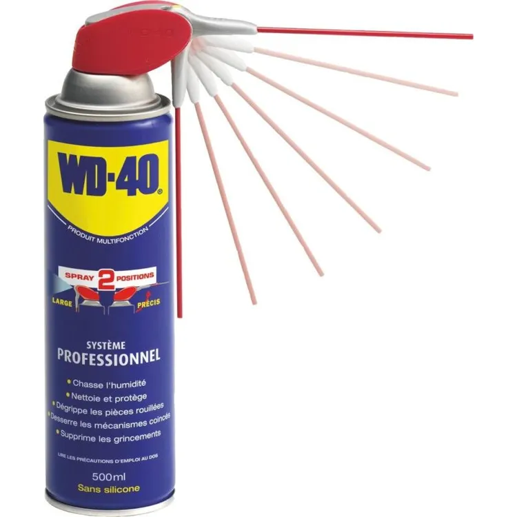 DESGRIPANTE MULTIFUNÇÕES C/ TUBO DUPLO 500ML WD-40 DESGRIPANTE MULTIFUNÇÕES C/ TUBO DUPLO 500ML WD-40