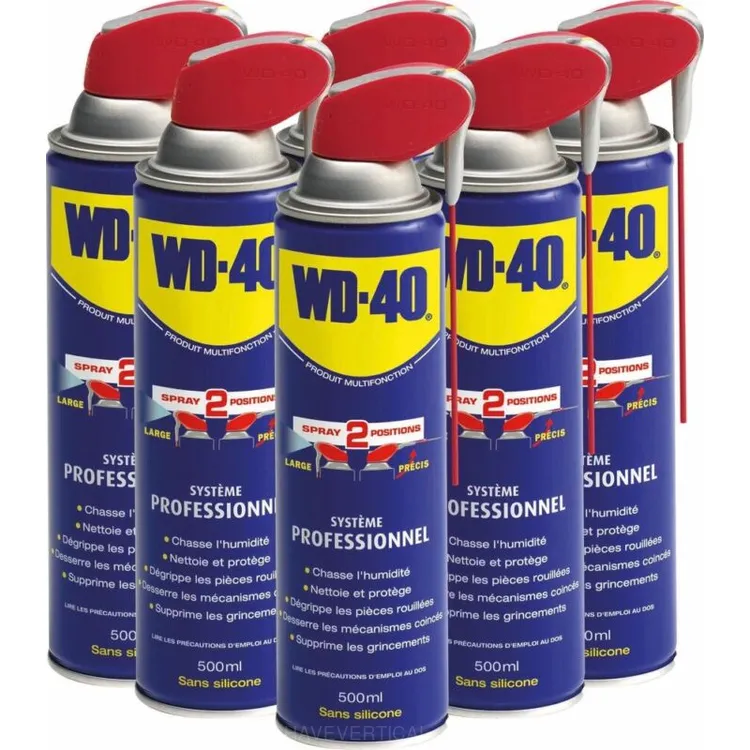 DESGRIPANTE MULTIFUNÇÕES C/ TUBO DUPLO 500ML WD-40