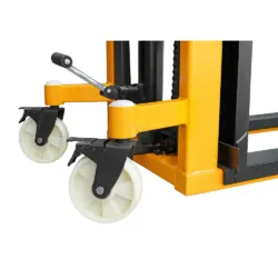 ELEVADOR HIDRÁULICO PORTA PALETES 1TON NYLON MADER