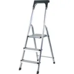 ESCADOTE 3 DEGRAUS COM TABULEIRO 150KG DRAKKAR