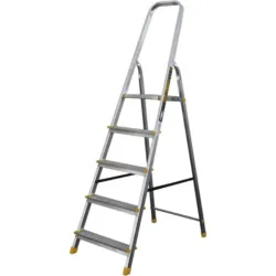 ESCADOTE 5 DEGRAUS ALUMÍNIO/AÇO 150KG STILKER