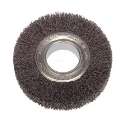 Escova Circular de Aço de Alta Resistência OPTIMUM 250x30x25 mm 0.50 mm